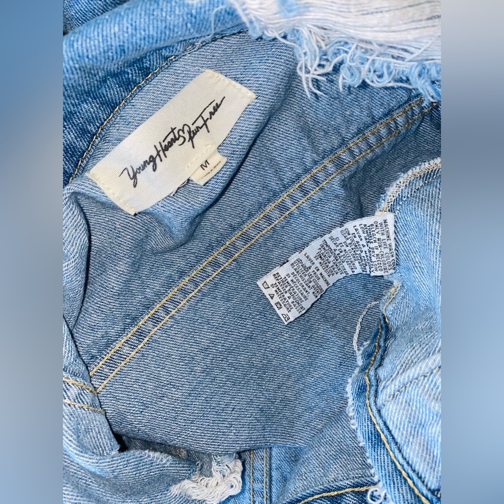 Distressed Jean Jacket - Picture 5 of 6